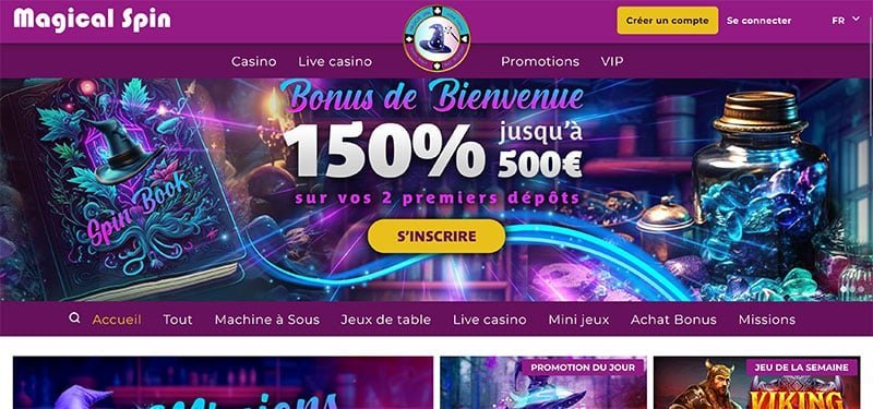 Magius casino promo code à France